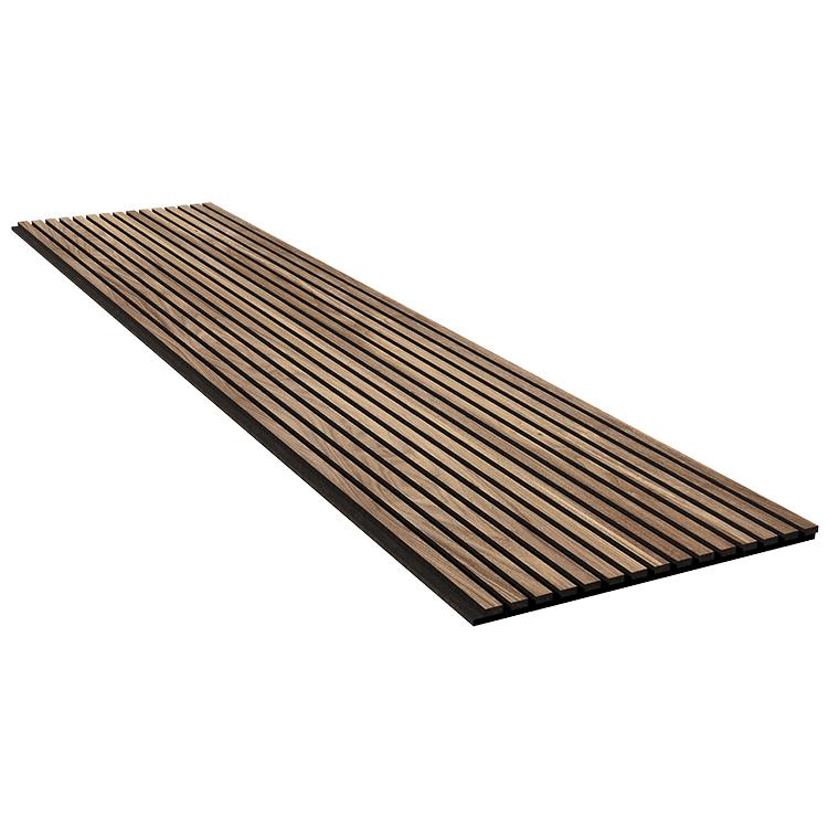 Natural Walnut wood slat panel